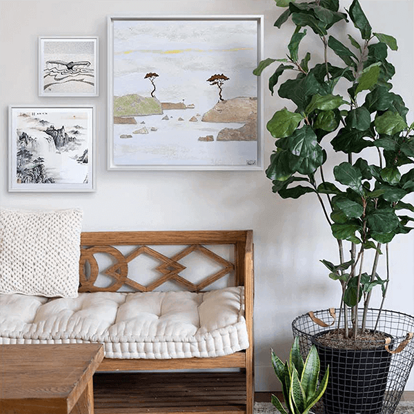 décoration murale et intérieur bohéme chic